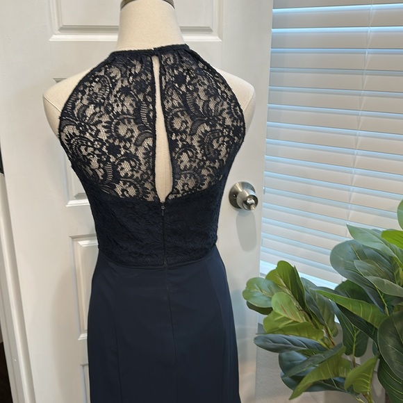 Dessy Collection Bridesmaid Evening Gown - Picture 4 of 7